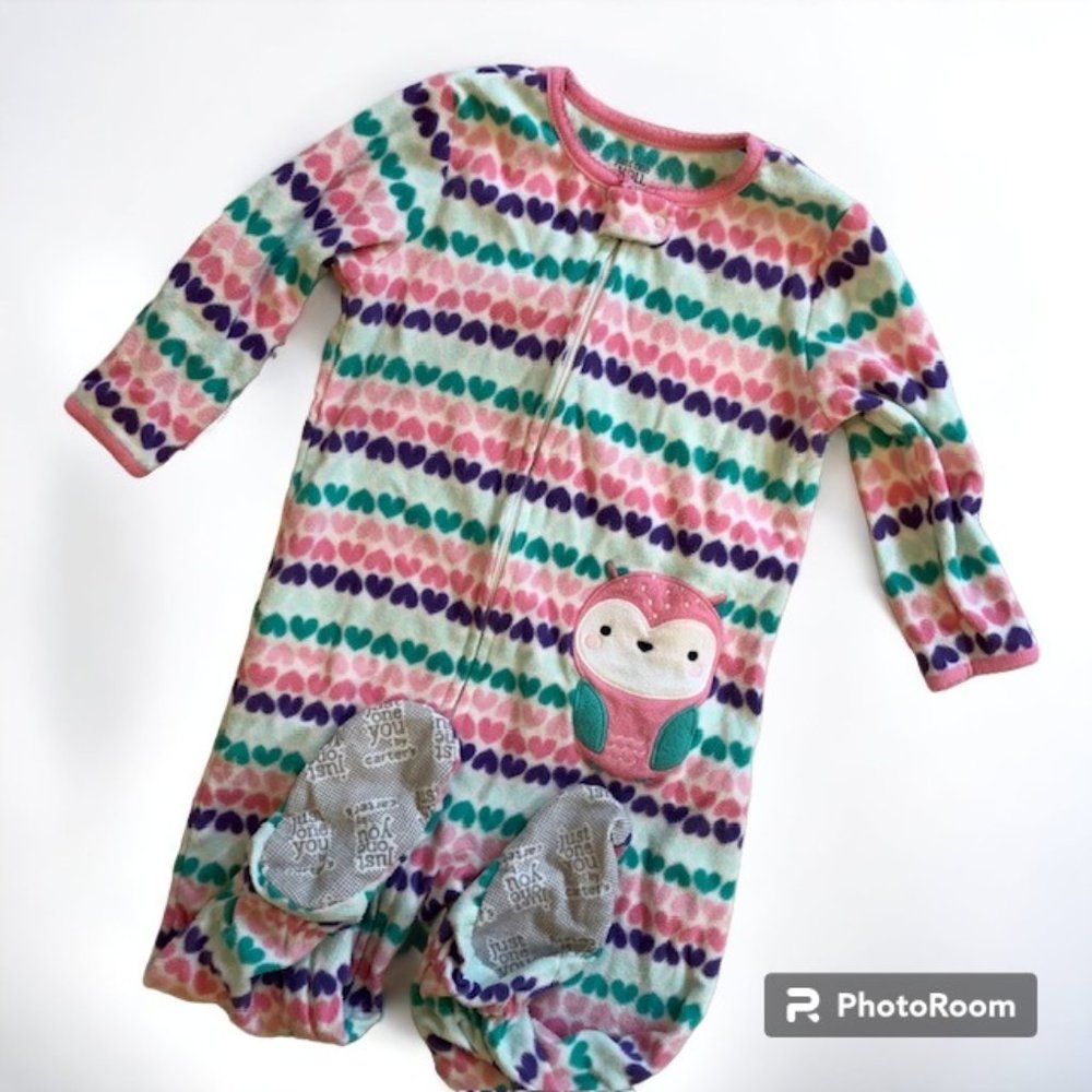 Carter's Footed Fleece Pajamas 18 Months